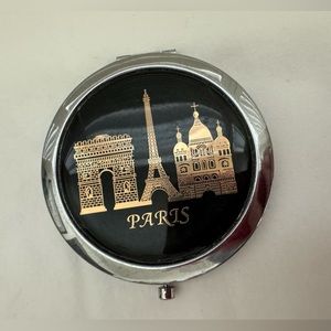 Compact Paris mirror 3” diameter like new